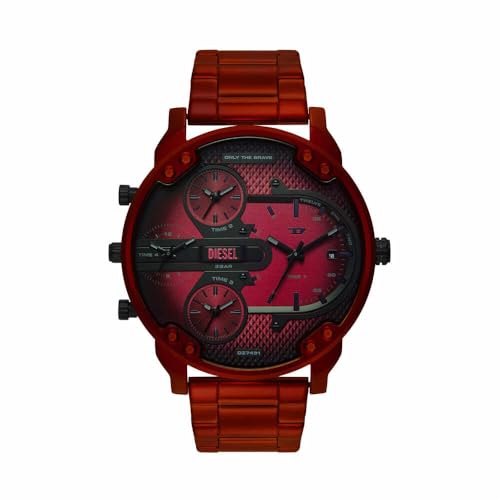 Diesel Heren Analoge Quartz Horloge Met Roestvrij Stalen Band DZ7491