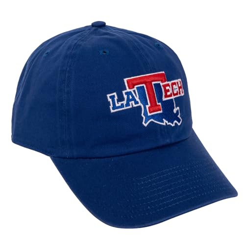 Louisiana Tech University Baseball Hat Blue