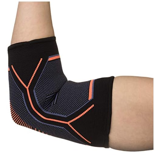 Kunto Fitness Elbow Brace Compression Support Sleeve (Shipped From USA) for Tendonitis, Tennis Elbow, Golf Elbow… - Image 4