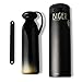 Stainless Steel Water Bottle, CLINFISH Vacuum Insulated Travel Mug Cool Best Mens 17 oz Odorless Gifts Under 30 Dollars Keeps Drink Hot & Cold 24 Hours for Women (Black, 17oz)