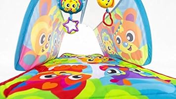 playgro honey bee bear activity tunnel gym
