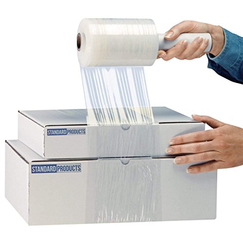 2 Pack Stretch Wrap 5" x 1000' Roll, 80 Gauge, Moving Supplies & Packing Supplies, Durable Plastic Wrap for Moving, Pallet Packing Wrap with Handle, Shrink Film,