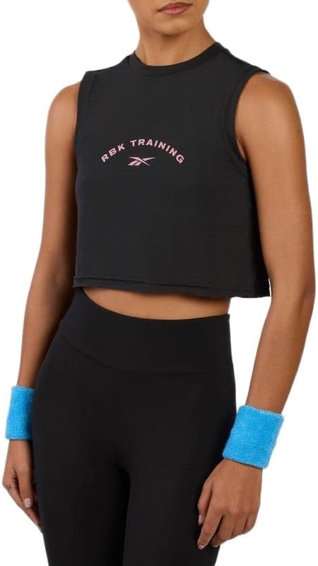 Lux Cropped Graphic Tank