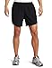 Soffe Men's Dri Running Shorts, Black, Medium