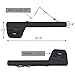 PLUSINNO Fly Fishing Rod and Reel Combo, 4 Piece Lightweight Ultra-Portable Graphite Fly Rod 5/6 9’ Complete Starter Package with Carrier Bag