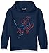 Marvel Boys' Little Pullover Sweatshirt, Spider/Man Navy, 7
