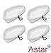 Astar ® 4 Replacement Pads Compatible with H2O H20 Steam Mop