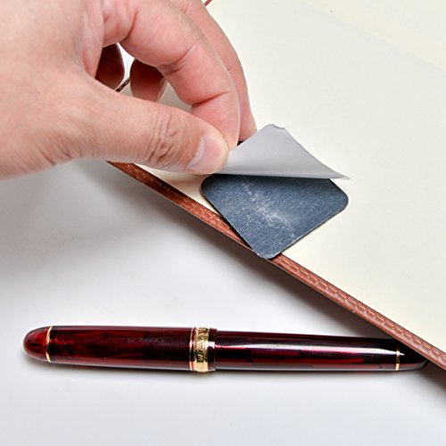 10 Pack Pen Loop Holder Adhesive with Elastic Band for Notebook, Journals, Clipboards
