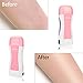 Belle Portable Electric Roll On Depilatory Hot Wax Warmer Heater Machine for Salon&Home Sundry Hair Removal -Pink(Wax Cartridge Excluded)