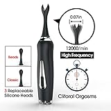 Orlupo 3 in 1 Small Clit Vibrator G Spot Clitoral Dildo Vibrators for Women with Whirling Motion Highly Orgasmic,Personal Wand G Spotter Stimulator Toys for Women,Adult Sex Toys for Women and Couples