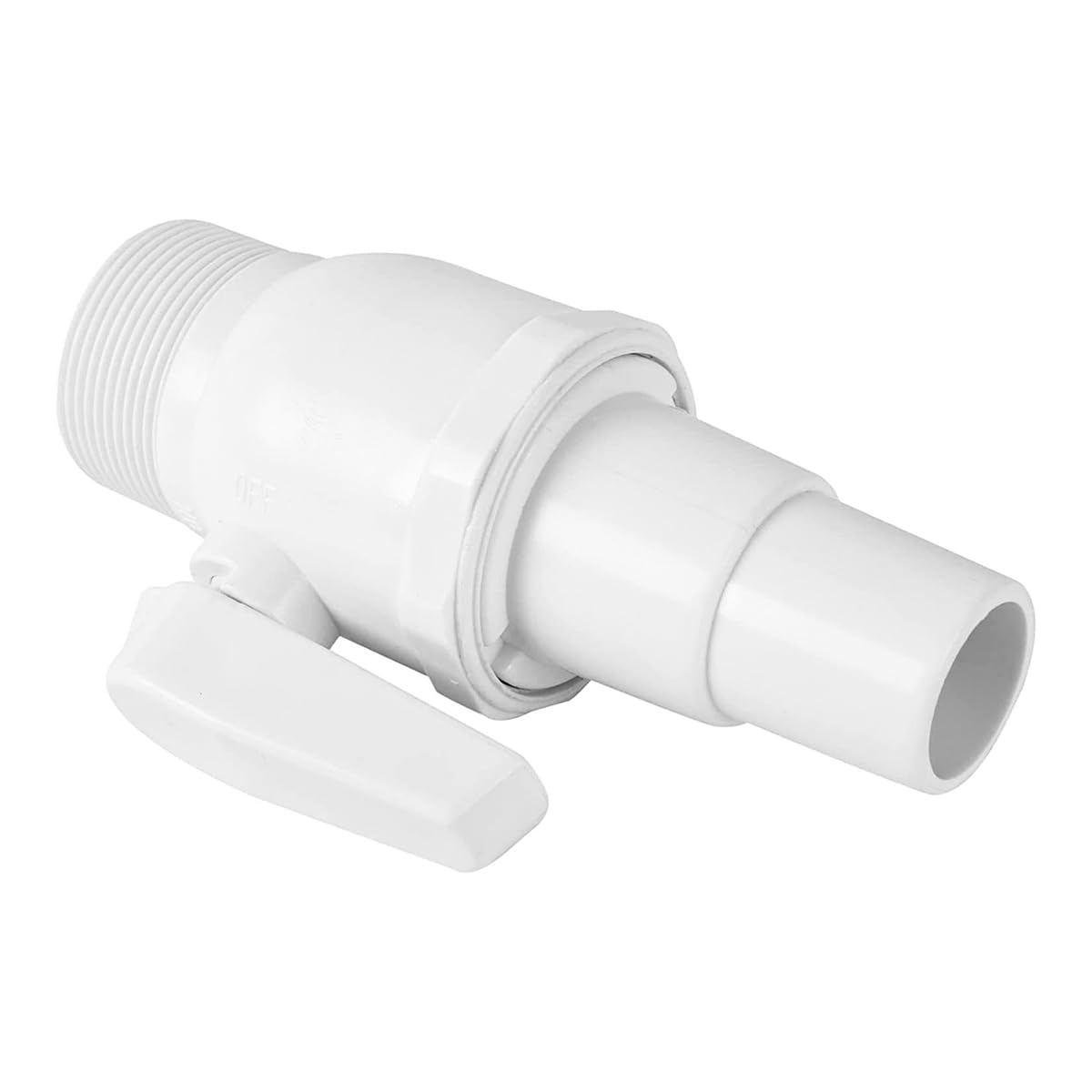 Alnicov Ball Valve with 1.5" MIP x 1.5"-1.25" Hose Adapter Compatible Hose Adapter Two-Way Ball Valve Replacement for SP0729