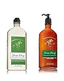 Bath & Body Works, Aromatherapy Stress Relief Body Lotion and Body Wash & Foam Bath, Eucalyptus Spearmint - New 2018 Packaging (Bundle of 2)