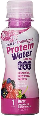 PRONRG Protein Water, Berry, 12 Count