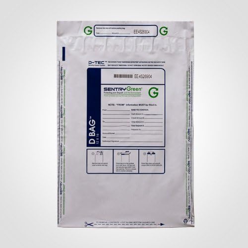 Superior Bag12x16 White Plastic Deposit Bags (Package 0f 100)
