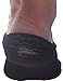 STOMPERJOE 3 and 6 Mens Cotton No Show Casual Liner Loafer Socks Invisible Stay On (Large, Black)