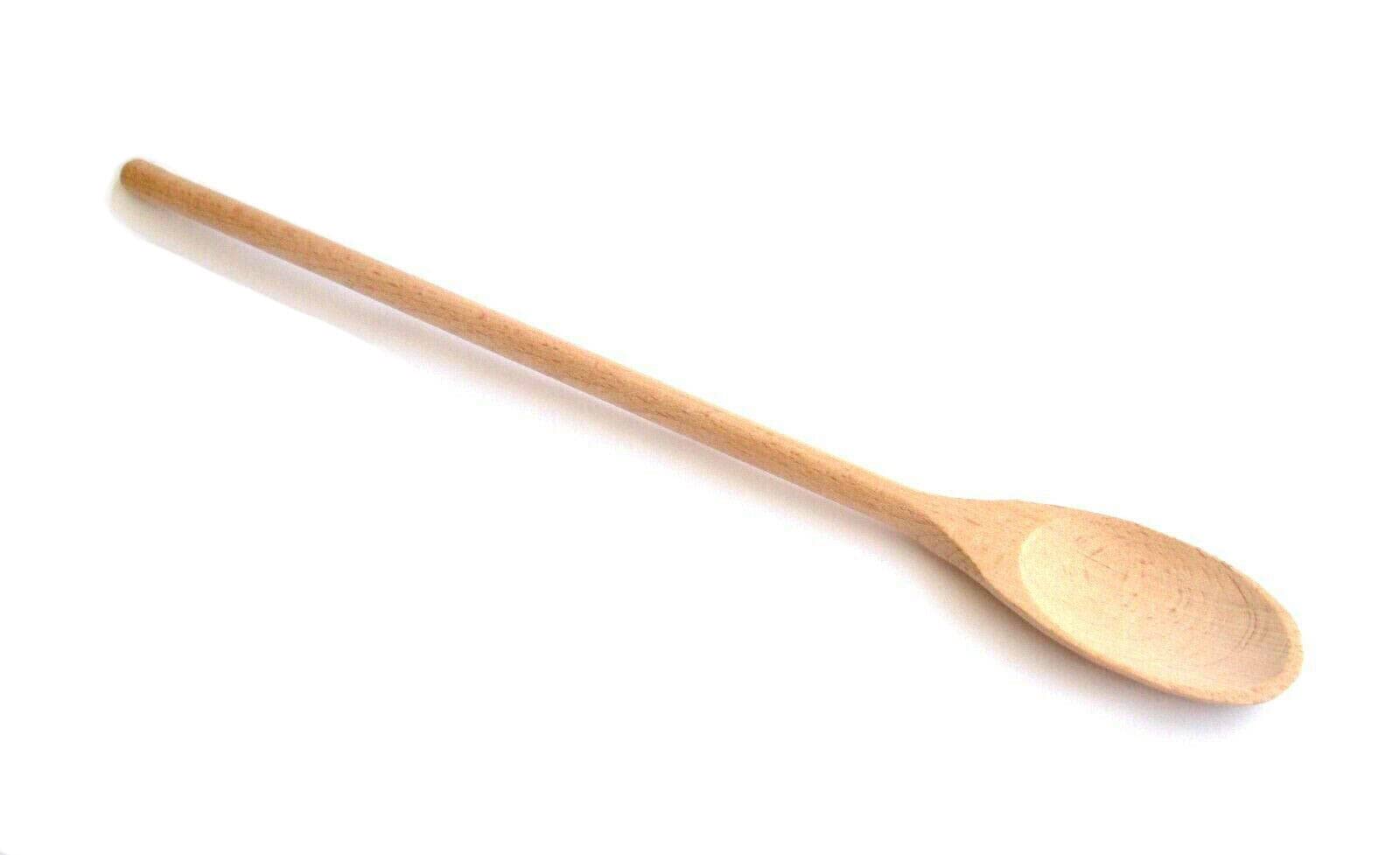 Tredoni 40cm Wooden Spoon - Baking/Cooking/Stirring Spoon Utensil (40 cm)