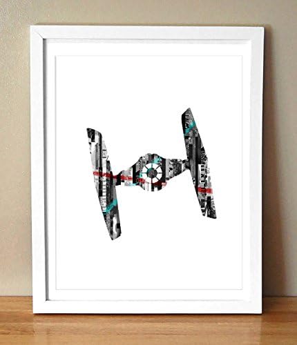 Star Wars TIE Fighter Magazine Strip Art Print
