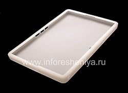Research in Motion Pure White Translucent Silicone