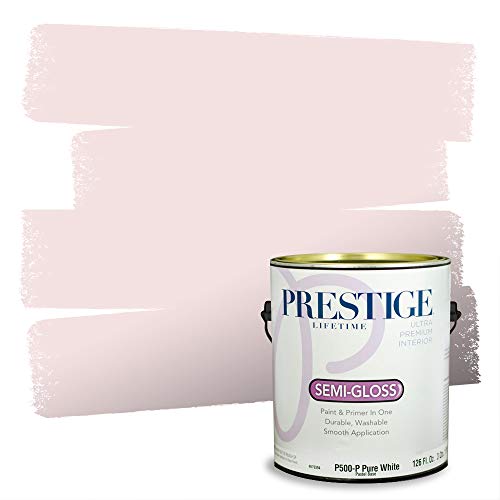 PRESTIGE Paints Interior Paint and Primer In One, 1-Gallon, Semi-Gloss, Compara…