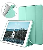 DTTO Case for iPad Mini 4,(Not Compatible with Mini 5th Generation 2019) Ultra Slim Lightweight Smart Case Trifold Stand with Flexible Soft TPU Back Cover for iPad mini4[Auto Sleep/Wake], Mint Green