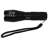 ZMG Cree Zoomable Adjustable Focus 5 Modes, Waterproof Super Bright Handheld Flashlight Outdoor Torch
