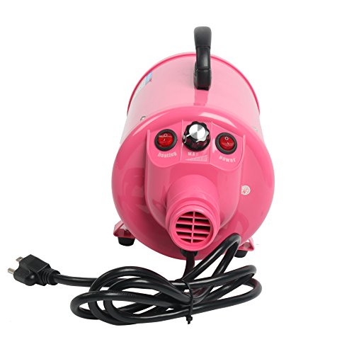image for YaeCCC Portable Dog Cat Pet Grooming Dryer 2400w Salon Blow Hair Dryer