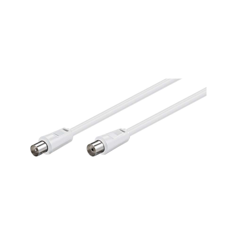 Goobay 50717 Antenna Cable (80 dB), 2x Shielded, 1.5m Length