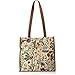 Signare Floral Shopping Tote Bag with Garden Flower Pattern (SHOP-MGD)