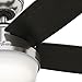 Hunter Fan 54in Contemporary Ceiling Fan in Brushed Nickel with Cased White LED Light Kit and Remote (Renewed)