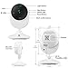 WiFi IP Camera, Utalent 1080P HD Wireless Indoor Home Security Surveillance Camera Micro SD Recording, Two Way Audio, Night Vision, Motion Detection, Pet/Elder/Baby Monitor, Nanny Cam
