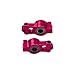 1 pair Aluminum Rear Hub Carrier for 1/10 SAKURA D4 AWD RWD Drift Sport SAK-D4818