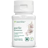Rang Bliss Garlic Supplement, 60 Tablets, Daily Dietary Support for Adults 18+, 2 Tablets Once Daily