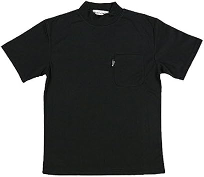 Amazon Co Jp ロードスバレンチノ Rodhos Valentino メンズ 半袖 ハイネック Tシャツ 70 1704 男性 紳士 ブラック Ll スポーツ アウトドア