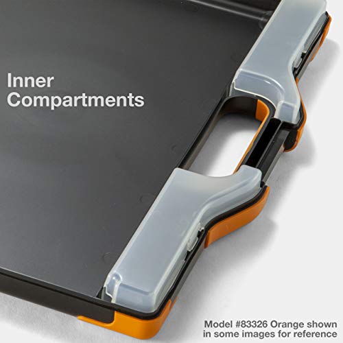 OIC Clipboard Storage Box, Black & Orange, 1 Pricepulse