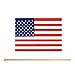 USA Stick Flag,50 Pack Hand Held Small US American Nations Flag With Wood Pole Mini International Countries World Flags Banner On Sticks,Party Decorations For Parades,4th Of July,School Sport Events
