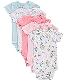Carter's Baby Girls' 5 Pack Floral Bodysuits (Baby)