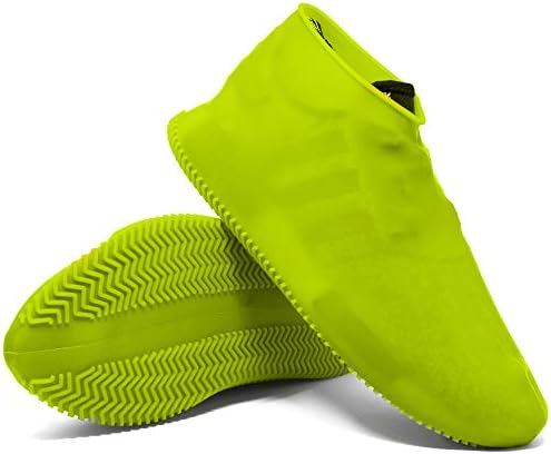 BAYI Shoe Cover Waterproof Anti Slip Sneaker Silicone Slip-On