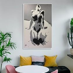 Black And White Woman Nude Sexy Erotic Aesthetic