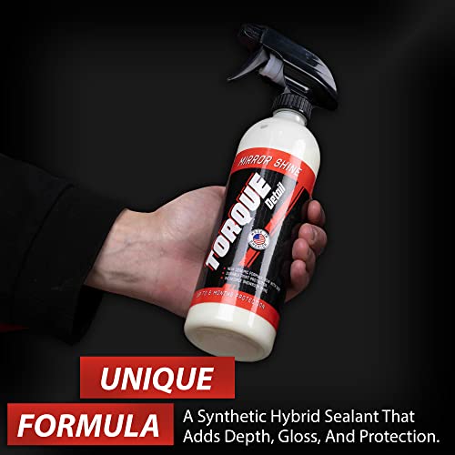 Mirror Shine Super Gloss Ceramic Wax & Sealant Hybrid Spray by Torque