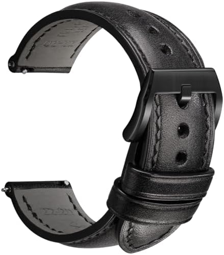 Amazon.com: Ewatchparts 21mm Genuine Leather Watch Band Strap