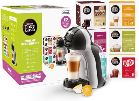 NESCAFÉ DOLCE GUSTO De'Longhi Mini Me, Single Serve Capsule Coffee