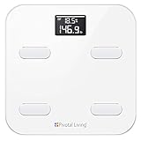 Pivotal Living Bluetooth Smart Scale, White