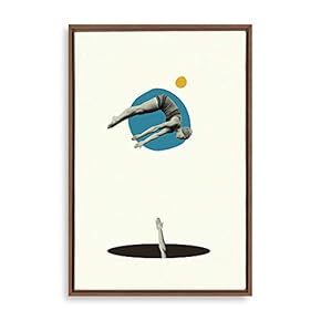 signwin Framed Canvas Wall Art Abstract Colorful Canvas...