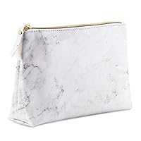 Bojly Makeup Bag, Travel Toiletry Bag for Men and Women, Cosmetic Bag Makeup Punch Multifunctional Foldable Waterproof PU Leather Storage Case
