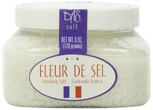 Das Foods Fleur de Sel De Guerande- French Sea Salt ; 6oz