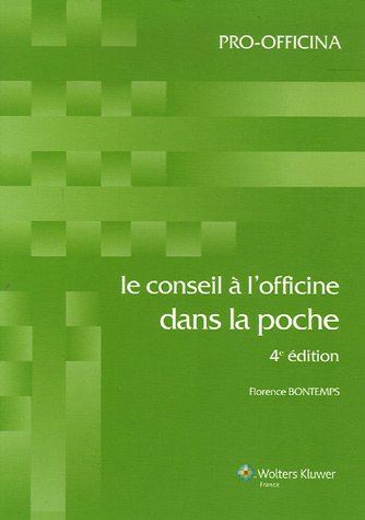 Le  conseil à l'officine dans la poche
