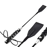 18" Real Riding Crop Braided Handle with Genuine