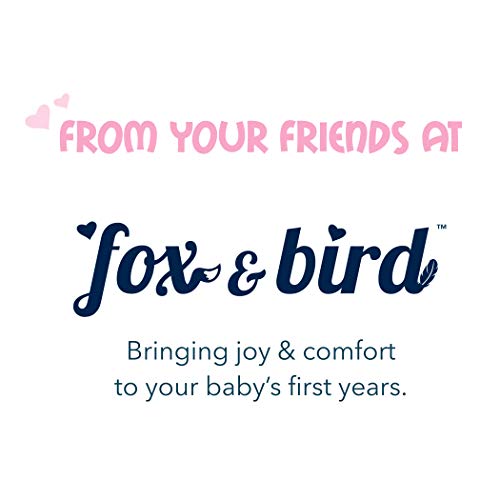 Fox and Bird Cute Silicone Feeding Bibs (2 pack), Baby & Toddler (Pink/Blue) - Thumbnail 5