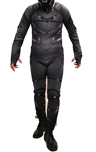 XCOSER Black Panther Costume Zentai for Halloween