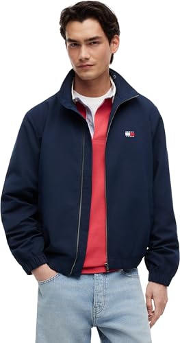 Tjm Essential Jacket Ext Dm0dm22720 Veste pour homme, Bleu marine foncé, L